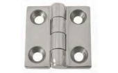 316SS Butt Hinge S/S 50x50mm - Click Image to Close
